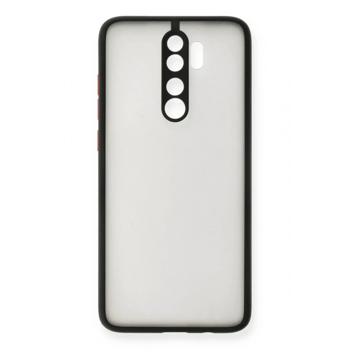 Xiaomi Redmi Note 8 Pro Uyumlu Kılıf Montreal Silikon Kapak - Siyah