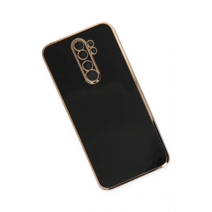 Xiaomi Redmi Note 8 Pro Uyumlu Kılıf Volet Silikon - Siyah