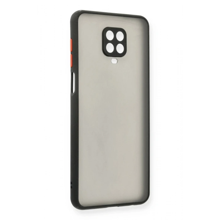 Xiaomi Redmi Note 9 Pro Uyumlu Kılıf Montreal Silikon Kapak - Siyah