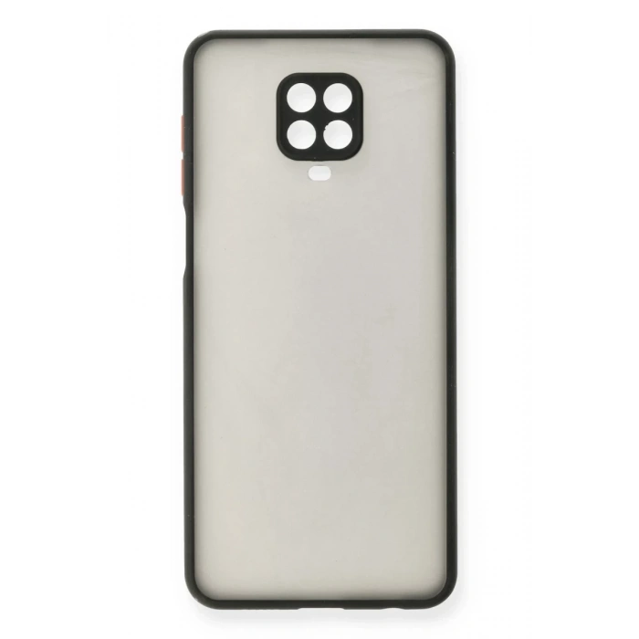 Xiaomi Redmi Note 9 Pro Uyumlu Kılıf Montreal Silikon Kapak - Siyah