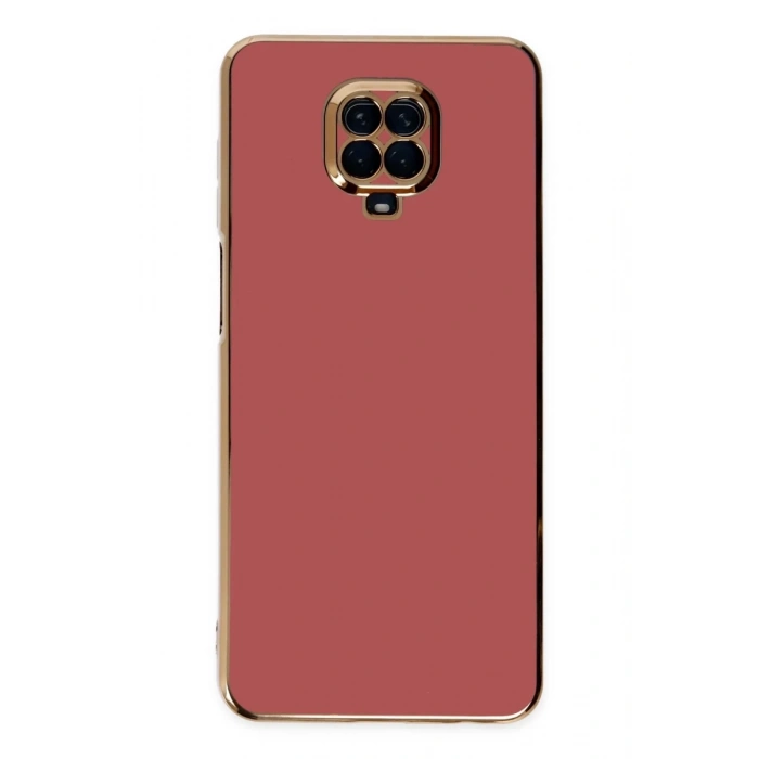 Xiaomi Redmi Note 9 Pro Uyumlu Kılıf Volet Silikon - Kırmızı