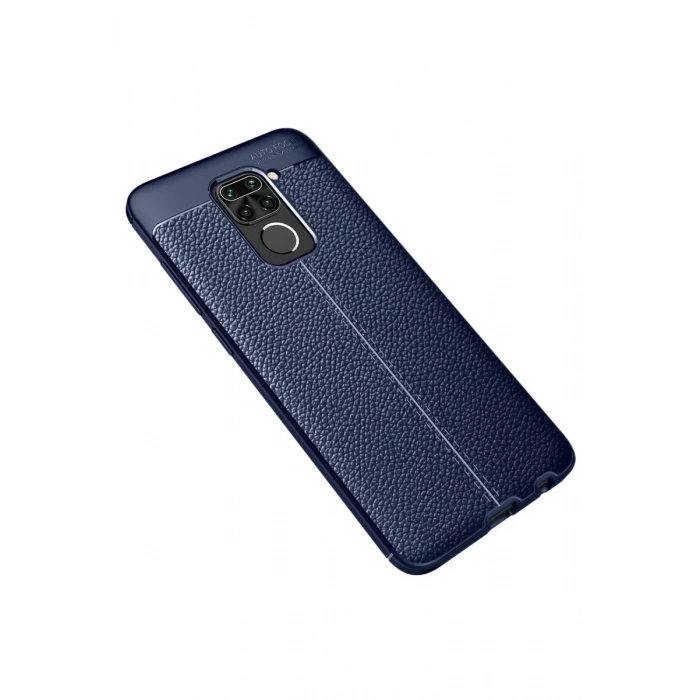 Xiaomi Redmi Note 9 Uyumlu Kılıf Auto Focus Kapak - Lacivert
