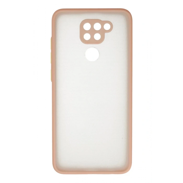 Xiaomi Redmi Note 9 Uyumlu Kılıf Montreal Silikon Kapak - Pembe