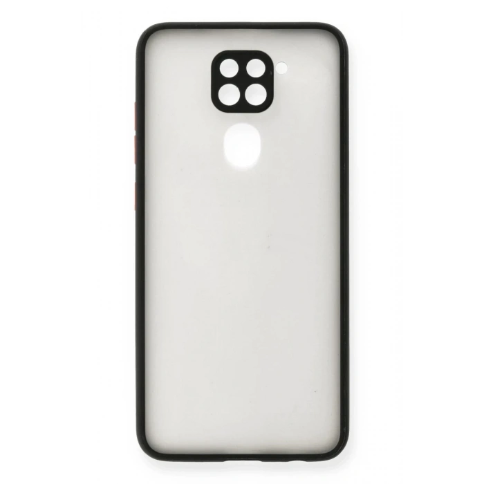 Xiaomi Redmi Note 9 Uyumlu Kılıf Montreal Silikon Kapak - Siyah