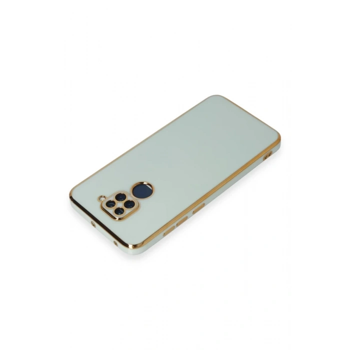 Xiaomi Redmi Note 9 Uyumlu Kılıf Volet Silikon - Açık Yeşil