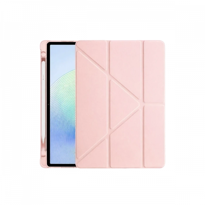Xiaomi Redmi Pad 2 Kalemlikli Mars Tablet Kılıfı - Rose Gold