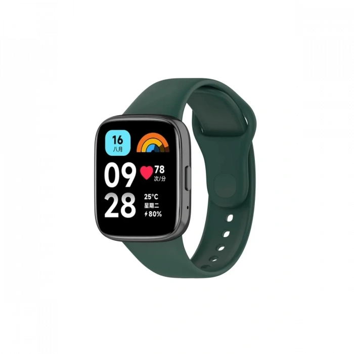 Xiaomi Redmi Watch 3 Active Klasik Kordon - Haki Yeşil