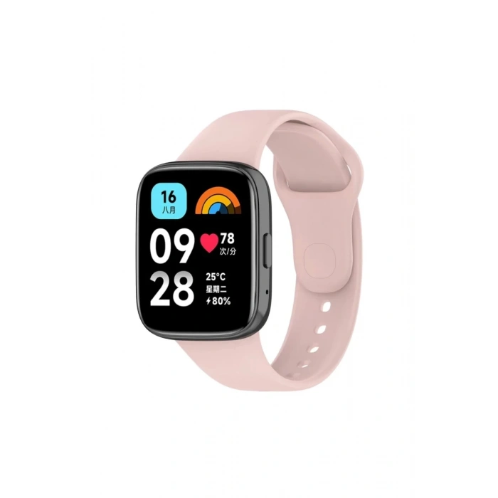 Xiaomi Redmi Watch 3 Active Klasik Kordon - Pudra