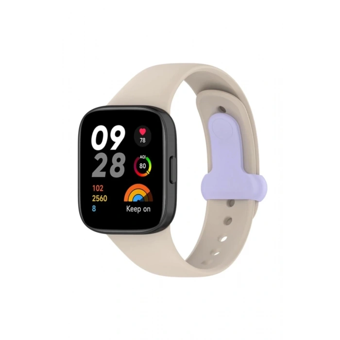 Xiaomi Redmi Watch 3 Origin Silikon Kordon - Bej