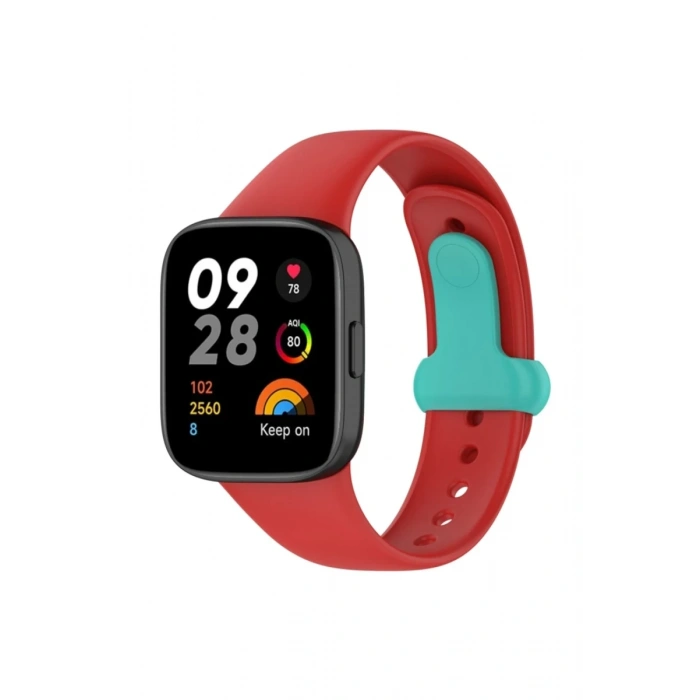 Xiaomi Redmi Watch 3 Origin Silikon Kordon - Kırmızı