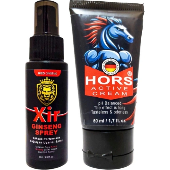 Xir 3xeffect Spray 50 ml - Hors Active Cream 50 ml