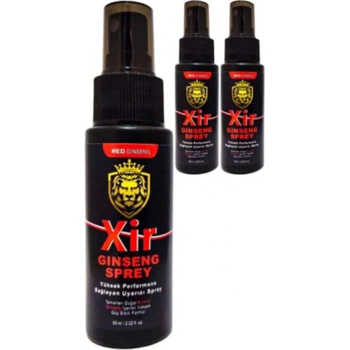 Xir 60 ml 3 Adet Erkeğe Özel Karışım 3xeffect Sprey
