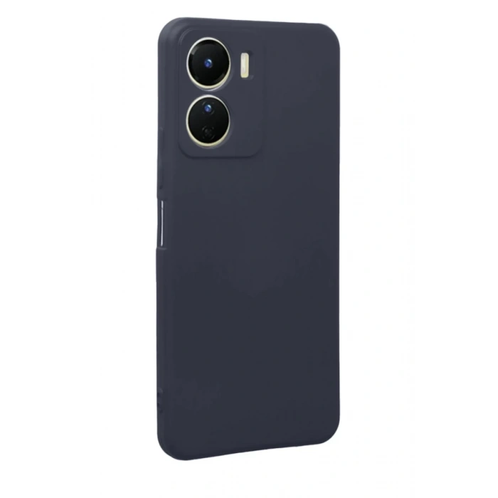 Vivo Y16 Kılıf First Silikon - Lacivert