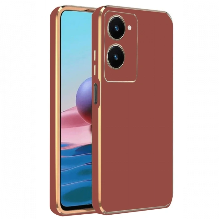 Vivo Y18 Kılıf Volet Silikon - Kırmızı