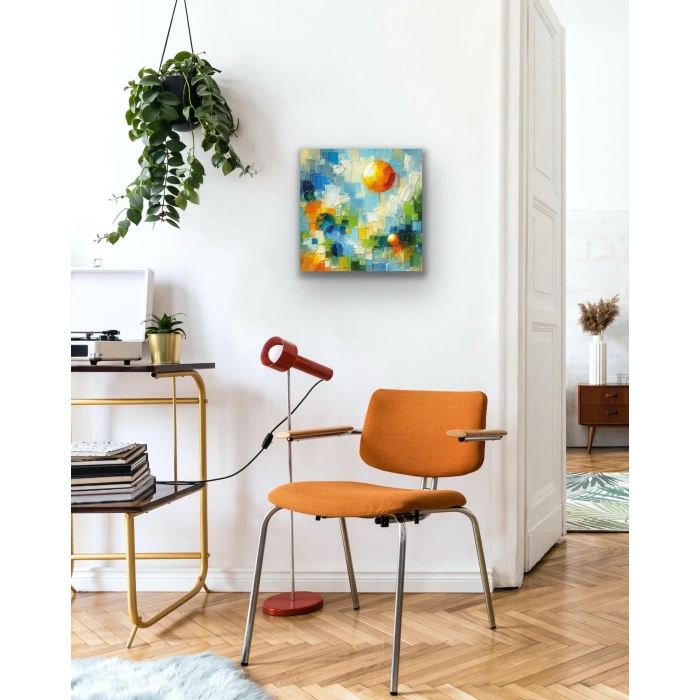 Yaz Mevsimi Kanvas Tablo 60x60cm