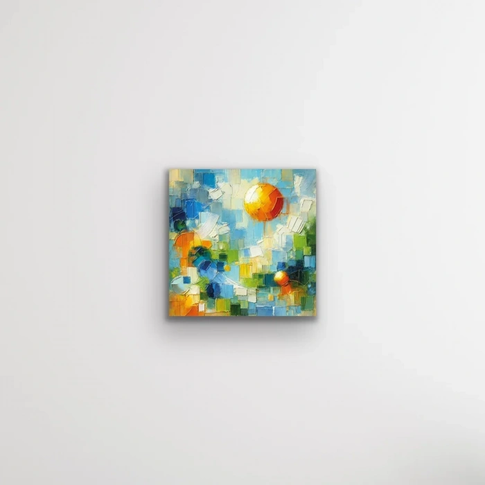Yaz Mevsimi Kanvas Tablo 60x60cm