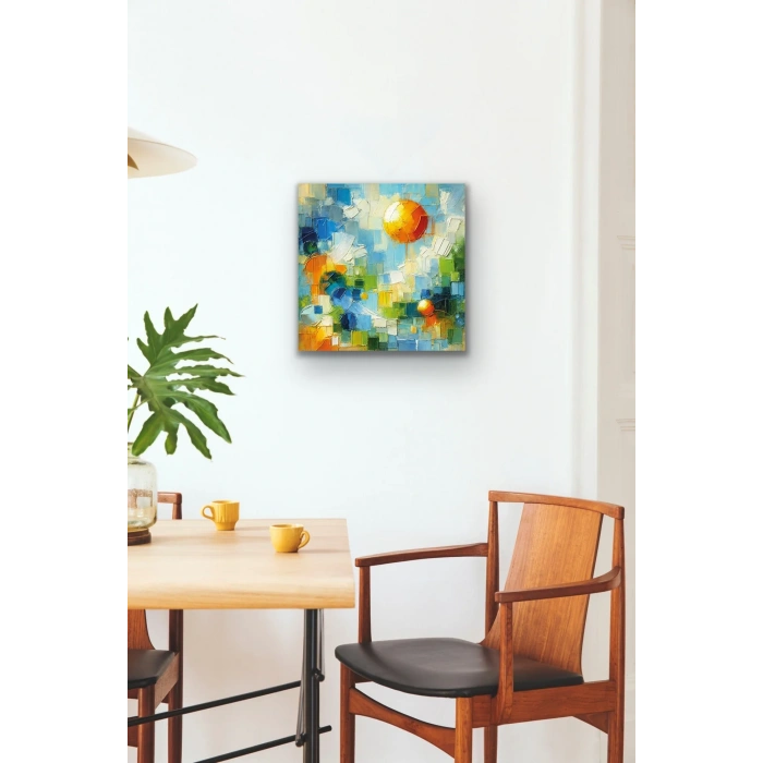 Yaz Mevsimi Kanvas Tablo 60x60cm