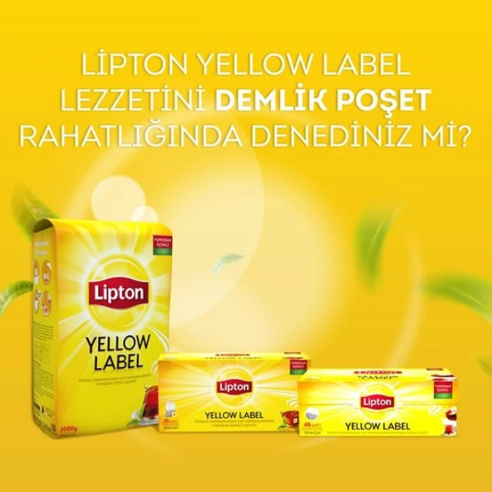 Yellow Bardak Poşet Çay 50Gr 1 Adet