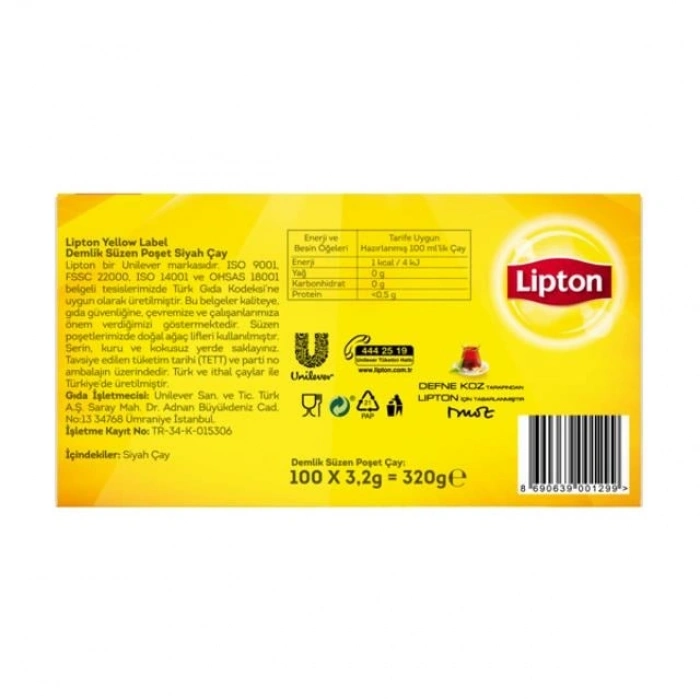 Yellow  Demlik 320Gr 1 Adet