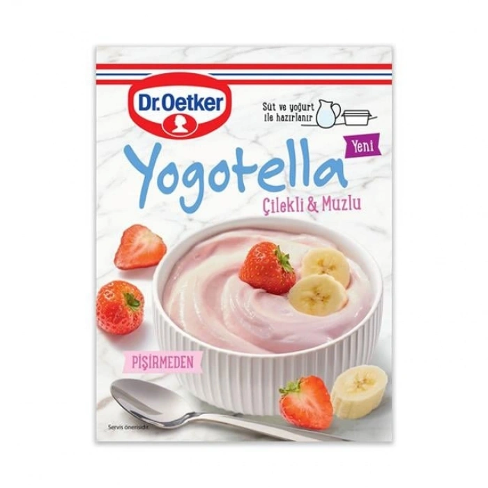 Yogotella Çilek-Muz 68gr 1 Adet