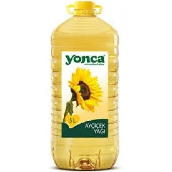 Yonca Ayçiçek Yağı 5 lt Pet 1 Adet
