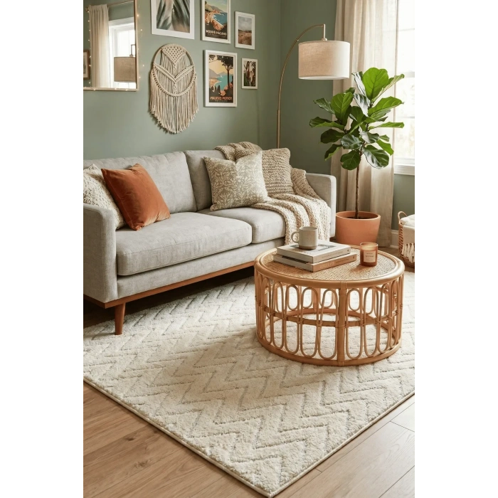 YoudayHomeCollection MODA Model Oturma Odası Halısı