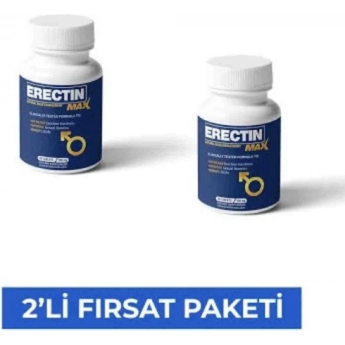 Yurorganicq Erectin Maxx 60Lı Erkeklere Özel Ürün - 2 Adet
