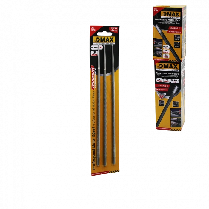 Yuvarlak Eğe Seti (7/32 - 5.5 mm) Motor Eğesi