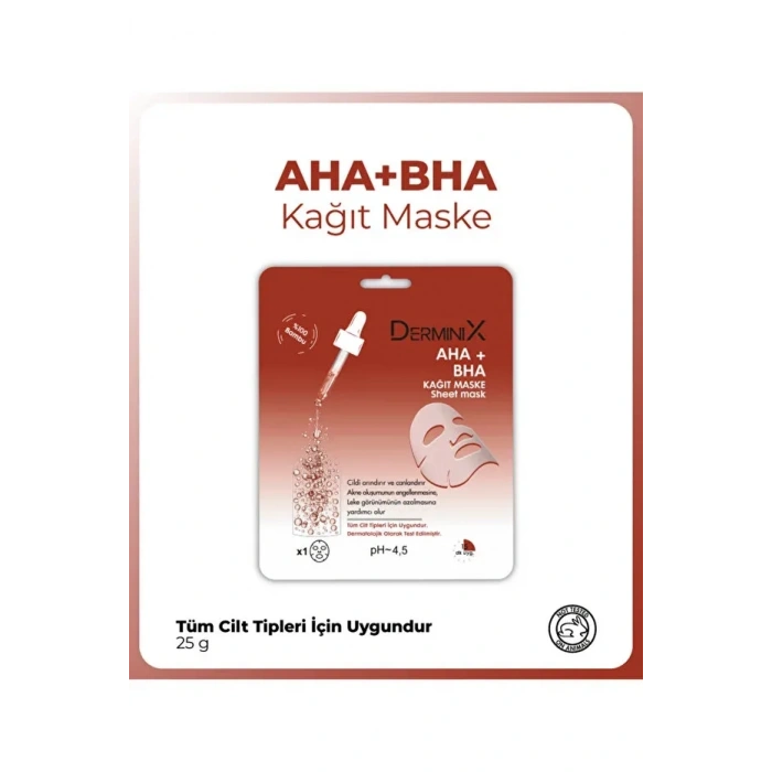 Yüz Bakım Kağıt Maske - AHA + BHA