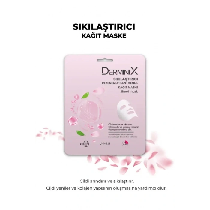 Yüz Bakım Kağıt Maske - Rezene + D-Panthenol