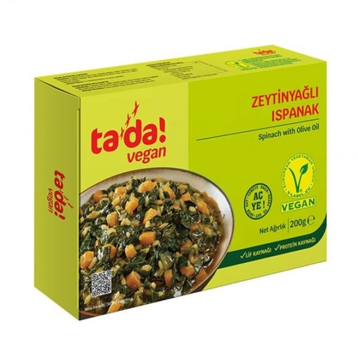 Zeytinyağlı Ispanak 200 gr 1 Adet