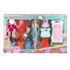 02259 Cindy Doll Dolaplı Bebek Oyun Seti -Oyuncak