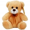 0998 PELUŞ AYI OTURAN KURDELELİ 21CM 2R