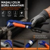 1 inç Çelik Boru Anahtarı (Silikon Saplı, 90° Maşalı)