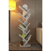 10 Raflı Kitaplık Beyaz