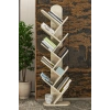 10 Raflı Kitaplık Ekru 147 cm