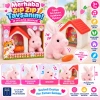 1004250 PELUŞ SEVİMLİ TAVŞAN HAREKETLİ SESLİ KULUBELİ