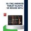 10.1 İnç Android Tablet Klavye Ve Mouse Setli 5g Destekli