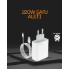 120 Watt Type C Şarj Başlığı Poco X3 X4 X5 Pro Uyumlu