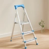2+1 Basamaklı Metal Merdiven 60 cm - 120 kg