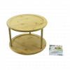 2 Katlı Bambu Döner Sunumluk 24.5 cm