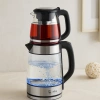 2si 1 Arada Elektrikli Çay Makinesi ve Kettle 2L+1.2L Çelik