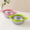 21 cm Kulplu Metal Süzgeç - Çelik Sepet