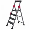 3+1 Basamaklı Metal Merdiven - 150 kg Taşıma Kapasiteli