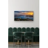 3 Boğaz Manzaralı İstanbul Kanvas Tablo 40X80 CM