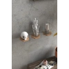 3lü Altıgen Duvar Rafı Ceviz