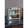 3 Raflı Tezgah Organizeri Beyaz