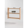 3 Raflı Tezgah Organizeri Ceviz