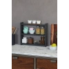 3 Raflı Tezgah Organizeri Siyah