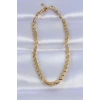 316L Çelik Gold Renk Arpa Model Kolye